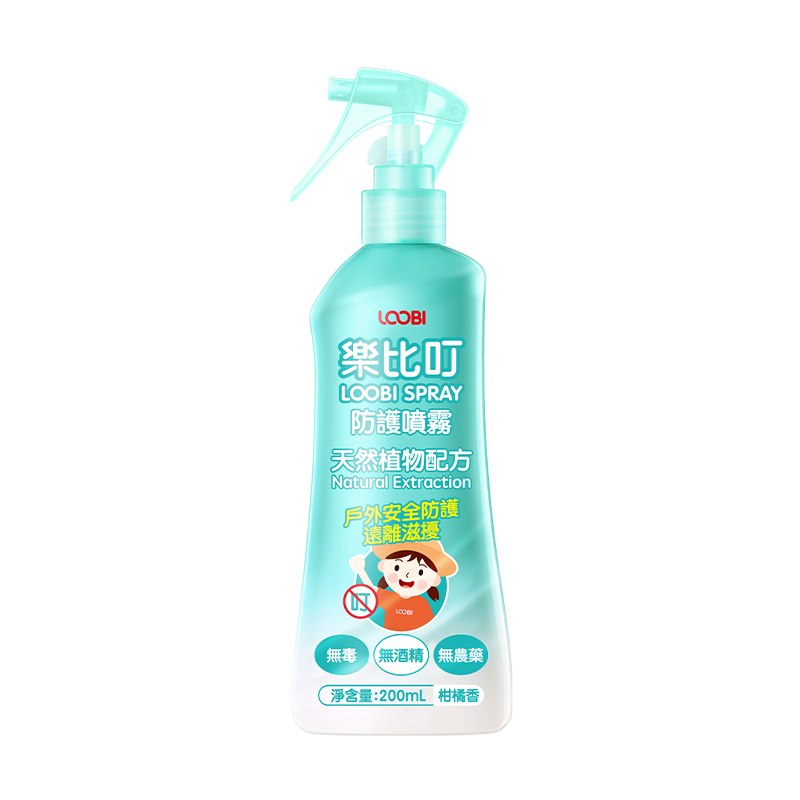乐比叮防护喷雾（柑橘）200ml