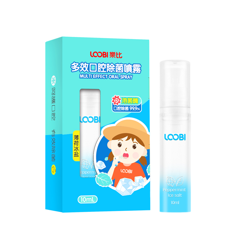 乐比多效口腔除菌喷雾（薄荷冰盐）